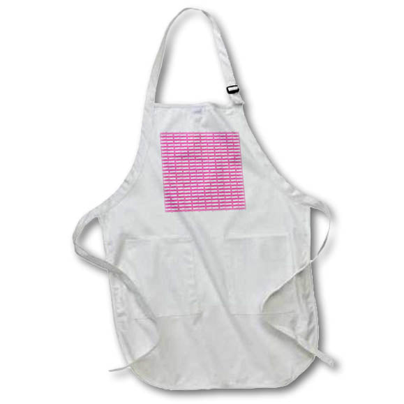 Apron - Pink and White Happy Easter Pattern Patterns