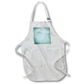 Apron - Aqua Green Grunge Color Patterns