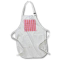 Apron - Cute Pink and Red Plaid Pattern Patterns