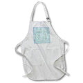 Apron - Blue, Green, and Purple Grunge Circles Pattern Patterns