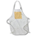 Apron - Cute Pink, Yellow, and White Squares and Hearts Pattern Patterns