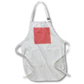 Apron - Cute Red and White Little Stars Pattern Patterns