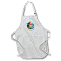 Apron - St. Augustine Beach, Florida. Life is better at the beach round gift Alexis Design - American Beaches Round
