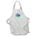 Apron - Cherry Grove Beach, South Carolina. Life is better at the beach round Alexis Design - American Beaches Round