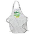 Apron - Today is a Good Day Shamrocks St Patricks Day, 3dramm AmansMall Winter, Holidays and Typography