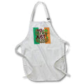 Apron - Not Lucky Just Blessed Ireland Flag St Patricks, 3dramm AmansMall Winter, Holidays and Typography