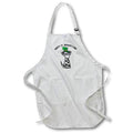 Apron - Funny Dalmatian Dog in Shamrock Hat Shamrock spots St. Patricks Day St Patricks Day
