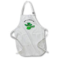 Apron - Cute Funny Green Giraffe wearing Shamrock Happy St. Patricks Day St Patricks Day