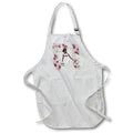 Apron - African American Flower Girl with Purple Roses and Eucalyptus Wedding Collection