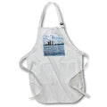 Apron - Image of Ft Myers Skyline From Caloosahatchee River lens Art by Florene - Florida