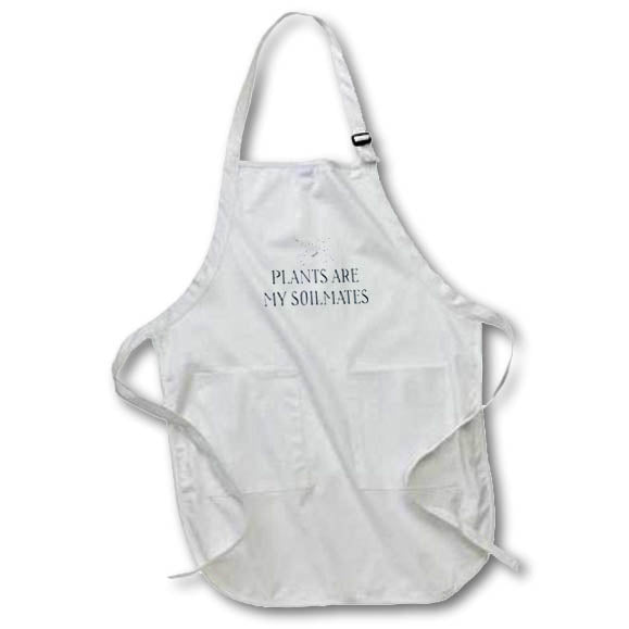Apron - Plants Are My Soilmates Funny Sayings