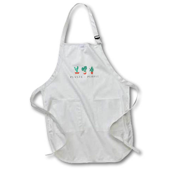 Apron - Plants Are Greater Than People Funny Sayings