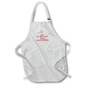 Apron - Keep Thi Sen Calm and Stop Being Cack Handed Yorkshire Dialect Typography - Yorkshire Humor