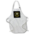 Apron - Morris Dancers Drinkers With A Dance Problem Yellow Text Vector Art - Morris Dance Humour