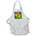 Apron - Happy St Davids Day Showy Spring Daffodil Vector Art - St Davids Day