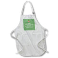 Apron - Keep Thi Sen Calm And Av Thi Sen A Reyt Good Christmas White Text Typography - Yorkshire Humour