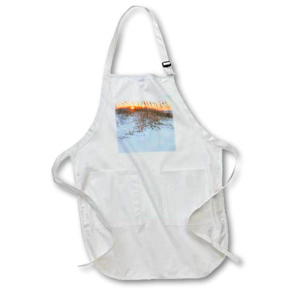 Apron - Sun rising behind sand dune Photography - Landscapes