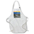 Apron - Yellow orange sky at sunset in the desert Photography - Landscapes