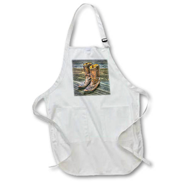 Apron - Old pair cowboy boots Photography - Still Life