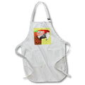 Apron - A Beautiful Bird Harlequin Macaw Portrait Vector Vector Art - Harlequin Macaw