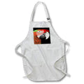 Apron - A Beautiful Bird Harlequin Macaw Portrait Vector Vector Art - Harlequin Macaw