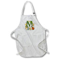 Apron - Beautiful Vintage Victorian Kate Greenaway Monogram Letter M Kate Greenaway Monograms