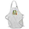 Apron - Beautiful Vintage Victorian Kate Greenaway Monogram Letter U Kate Greenaway Monograms
