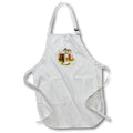 Apron - Pretty Kate Greenaway illustration of a girl with a basket of roses Kate Greenaway Nursery Designs