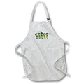 Apron - Pretty Kate Greenaway illustration of five sisters in Winter Kate Greenaway Nursery Designs