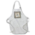 Apron - Image of Dictionary Grad Cap, Diploma, Aged Torn Paper, 2022 Graduation Design