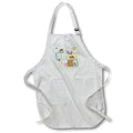 Apron - Image of Easter Bunny, Eggs, Lamb, Cup Cake, Chicks, Collage, Pastels Easter Design and Photography