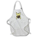 Apron - Cute Funny Boneless Pug Puppy Dog Lying Down Pets