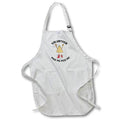 Apron - Cute Funny Volunteer Nose Man Pick me Cartoon Funny