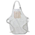 Apron - Image of wooden planks, Merry Christmas, red berries, green leaves Alexis Design - Holidays Christmas