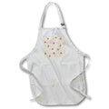Apron - Pink pattern of snowmen, lollipops, snowflakes. Merry Christmas Alexis Design - Pattern Christmas New Year