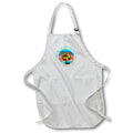 Apron - Orange Beach, Alabama. Life is better at the beach summer gift Alexis Design - American Beaches Round