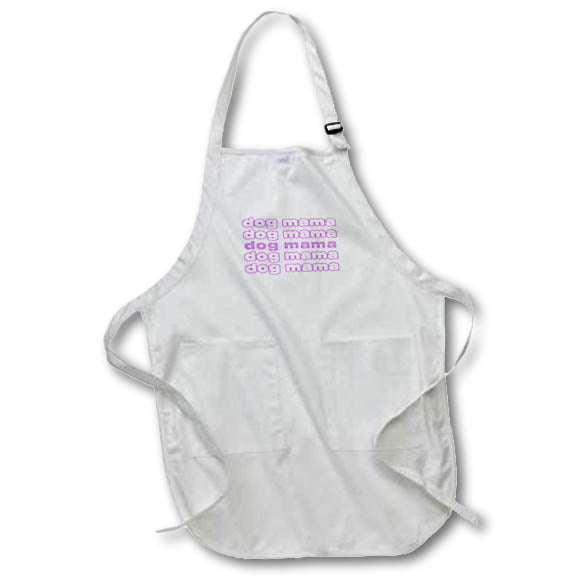 Apron - Dog Mama Purple Funny Sayings