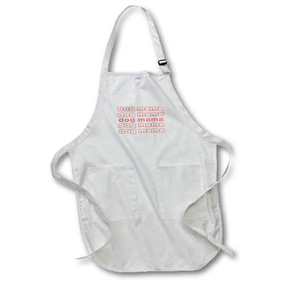 Apron - Dog Mama Pink Funny Sayings