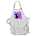 Apron - Reminds me of my cat who used to steal food off my plate Humor - Warning Cat