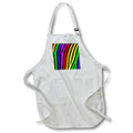 Apron - Zebra stripes in rainbow colors Design - Rainbow Zebra Print