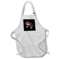 Apron - Rottweiler Puppy with Shocked Open Mouth Expression Photograph - Rottweiler Puppy