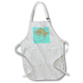 Apron - Intense and Fascinating Artistic Orange Roses Vector - Orange Roses