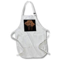 Apron - Intense and Fascinating Artistic Orange Roses Vector - Orange Roses