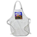 Apron - Make every day count slogan on beautiful fantasy art Motivational