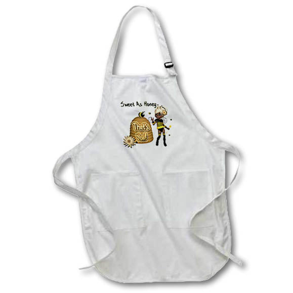 Apron - Sweet as honey fairy a gift for that special sweetheart Love