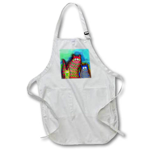 Apron - Furbabies are were its at.Great gift for cat lovers Cats