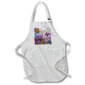 Apron - God is good vibrant color nature garden and art Religious