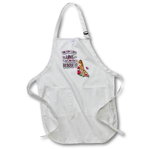 Apron - For those who have rescued a animal gift of love for their love Pets