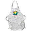 Apron - I Do Love Coffee and Cats Funny Cat in Mug Cartoon Cat Designs