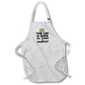 Apron - Cat is Above for All Things a Dramatist Quote Cat Designs